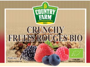 Crunchy Fruits Rouges Bio